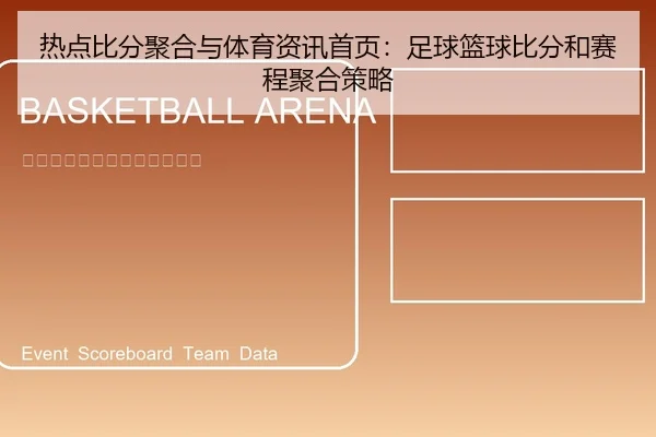 热点比分聚合与体育资讯首页：足球篮球比分和赛程聚合策略
